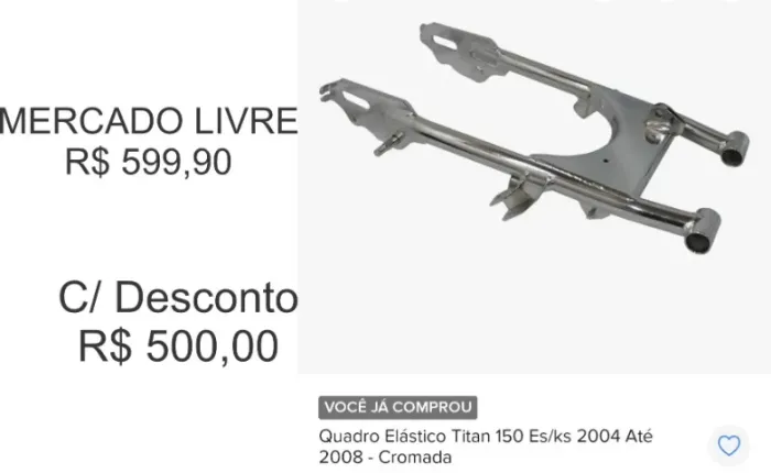 PEÇAS CROMADAS