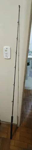Vara de pesca para carretilha Maruri Selenium fibra de vidro 1.68m 20 a 40 lbs semi-nova
