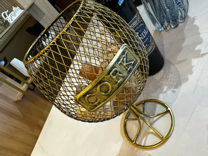 Porta rolhas decorativo 