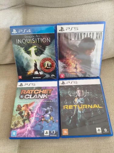 Jogos de PS5 (2 lacrados)