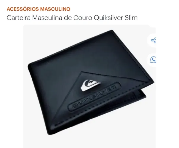 Carteira Masculina Quiksilver Slim