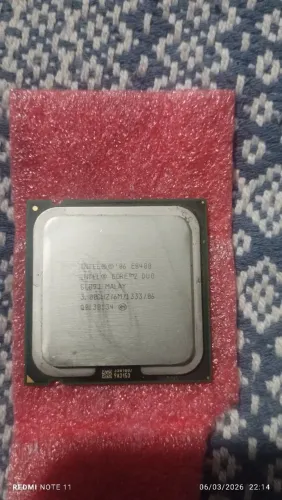 Intel core 2 duo e8400