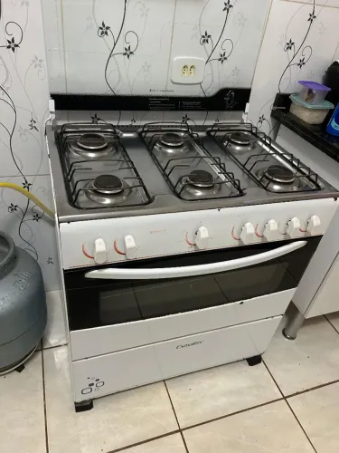 Fogão 6 bocas branco