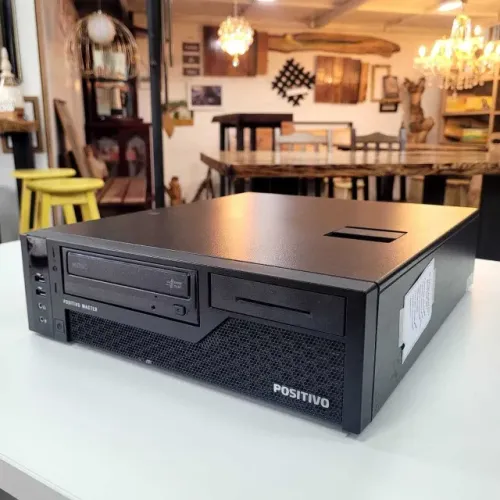PC Slim Positivo Master D380, i3 4ger I3 4ger, 8GB DDR3, SSD 120GB