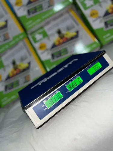 Balança Eletrônica Digital com Bateria Embutida Pesa Até 40 Kg Bivolt