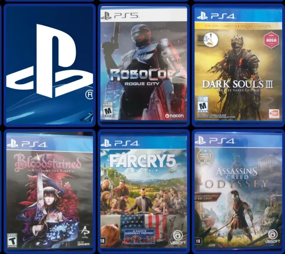 Vendo e Troco em Jogo de PS4 e PS5