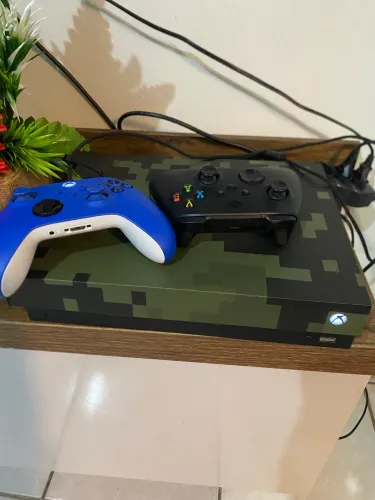 vendo ou troco xbox one x 1tb