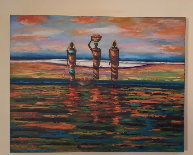 Quadro étnico afro brasileiro