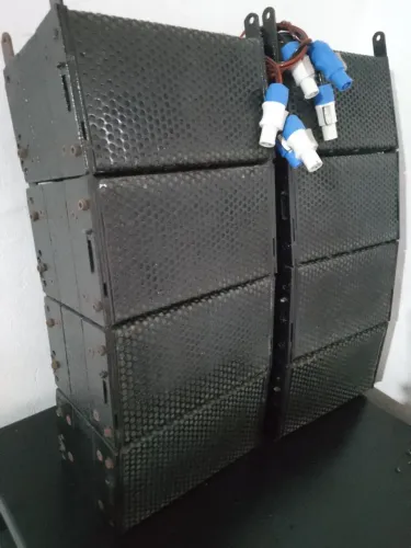 Som profissional, sistema de som mid ranger passivo com falantes de 4 polegadas