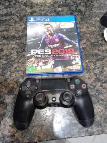 Controle ps4 original pes 19