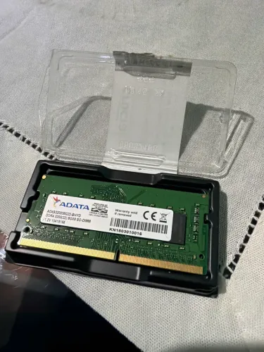 Memória ram ddr4 adata 8gb 3200mhz