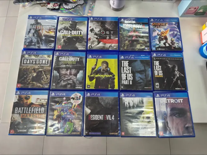 Jogos de ps4 Loja física (Envio olx pay)