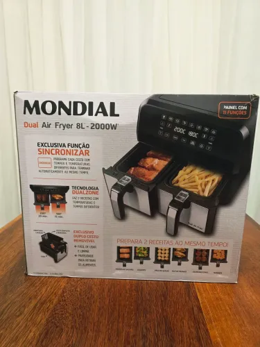 Air Fryer dupla Mondial
