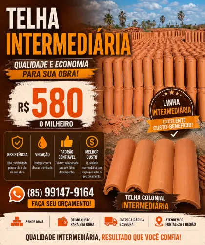 TELHA INTERMEDIÁRIA 
