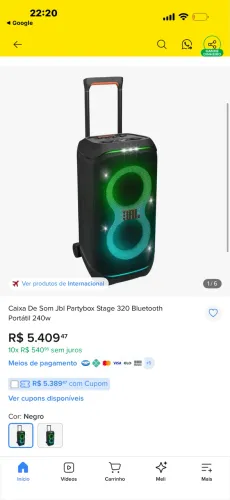JBL partybox stage 320