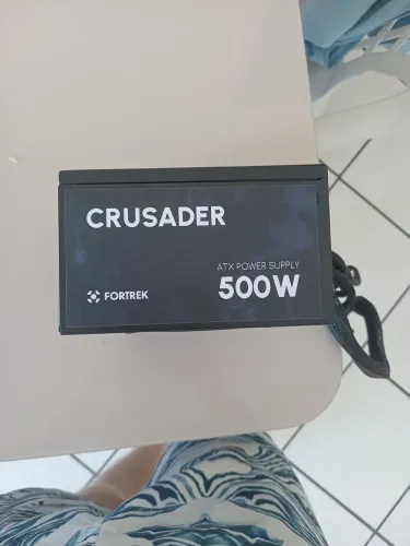 Fonte bomba nuclear 500w atx liga rx 580 e outros pc fraco de escritorio
