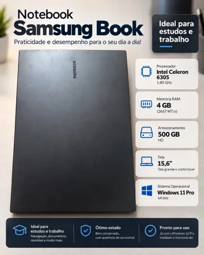 Notebook Samsung book