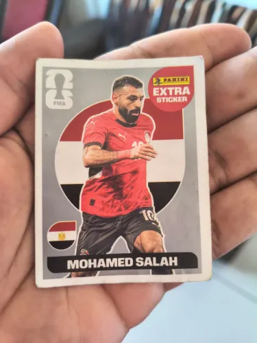 Figurinha da copa Mohamed salah