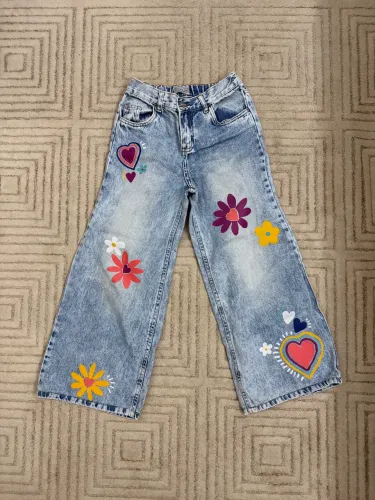 Calças Jeans Infantis - 9-10 - Perfeito Estado