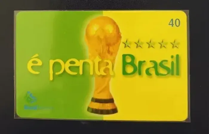 É PENTA cartão telefonico