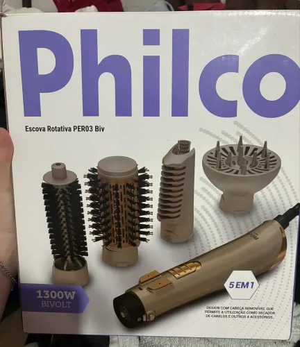 Escova rotativa 5 em 1 Philco