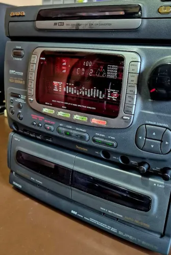 Central Aiwa 999Mkii Japan totalmente restaurado 