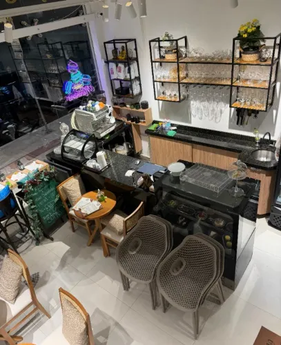 Cafeteria no centro de Balneario Camboriu