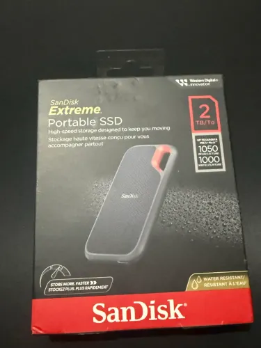 Ssd externo sandisk extreme 2TB