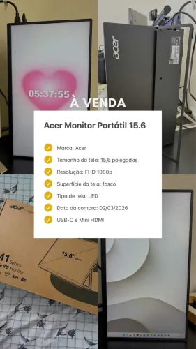 Acer Monitor Portátil 15.6