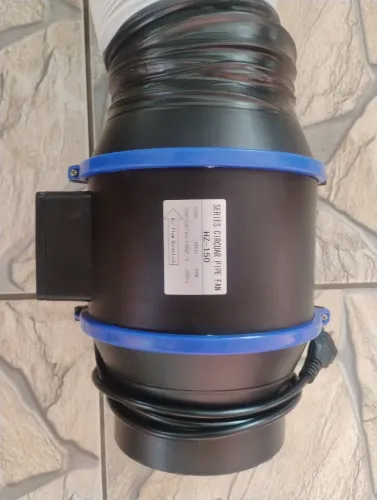Exaustor e insuflador para culto in-line(modelo HZ-150 220v)