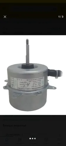 Motor ventilador, condensadora ar condicionado samsung 12.000 btus