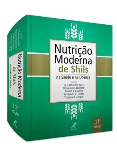Livro Nutrição moderna de Shills lacrado