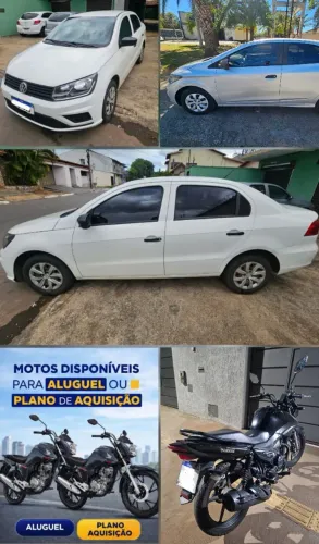 Aluguel de carro e moto para app