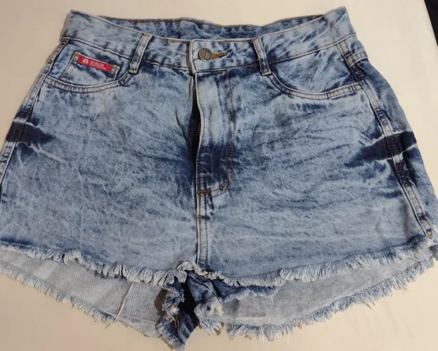 Short Saia Jeans Cia Fashion