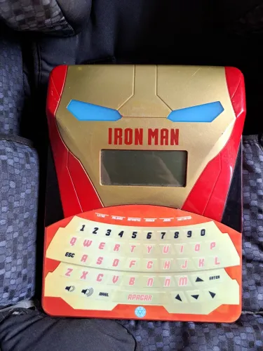 Jogo infantil educativo eletrônico Iron Man