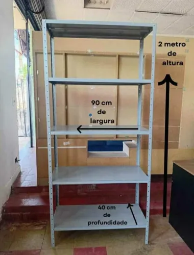 Prateleiras de Aço com REFORÇO