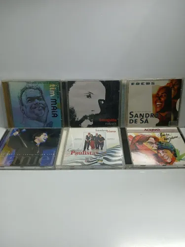 CDs Músicas brasileira completos com livreto 