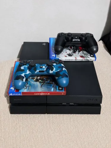 ? PlayStation 4 FAT 500GB - Kit Completo | Pronto para Jogar! ?