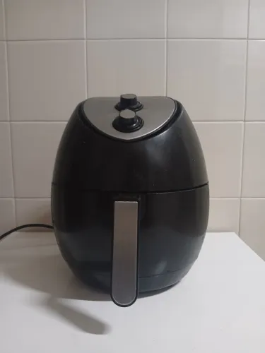 Doação de air frayer velha estragada
