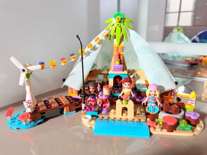 Lego friends - Gampling na praia