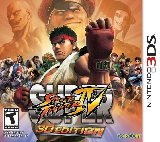 Super Street fighter 4 Nintendo 3Ds fisico original fabricante capcom