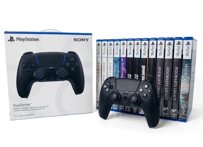 CONTROLE DUALSENSE PS5 (PlayStation 5) ORIGINAL - PRETO