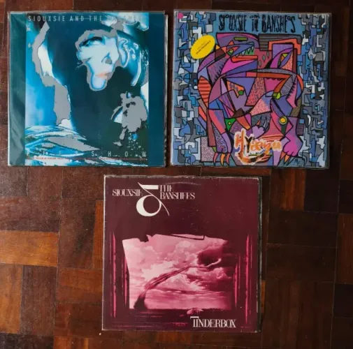Vinil lps Siouxsie and the Banshes - 3 lps - tambem ven do individual ver descrição