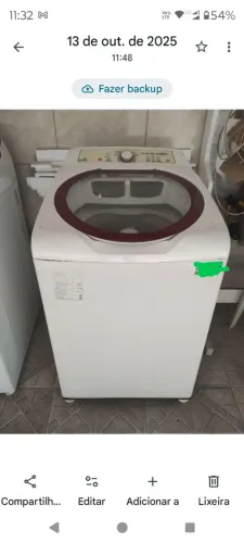 Máquina de lavar roupa 