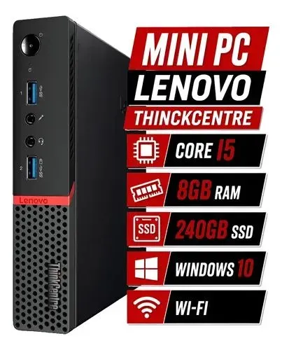 Mini Computador Lenovo Thinkcentre M900 I5 8gb Ssd 240gb