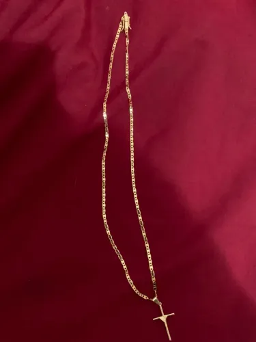 Corrente 4 mm banhada ouro 18K