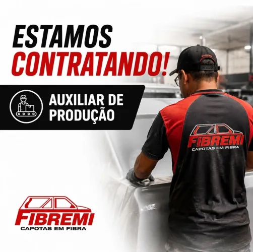 Vaga de emprego para auxiliar de produção