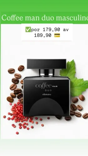 Perfume coffe man