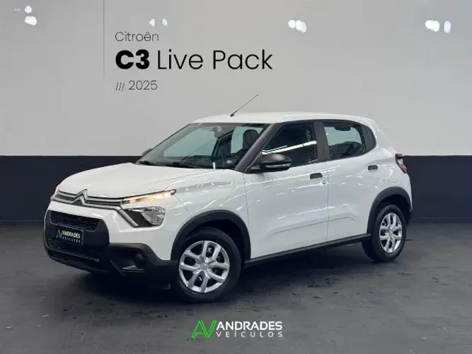 Citroen C3 Live Pack 1.0 Flex 6V 5P Mec. 2025