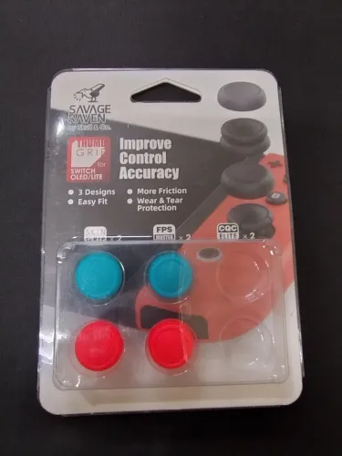 Grips Skull & Co. Neon SKIN Grip + FPS Master For Joycon Switch OLED/V1/V2/Lite
